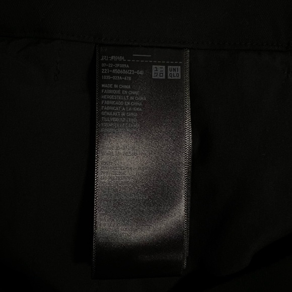 Uniqlo 2-way stretch dress pants L - Picture 3 of 6